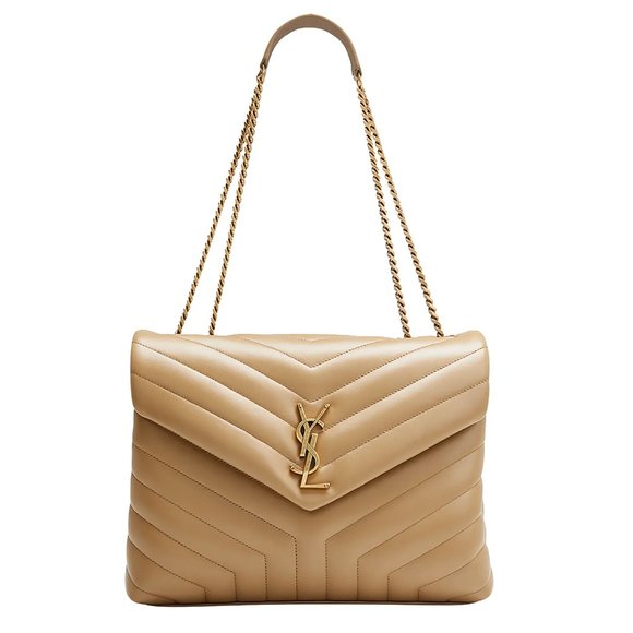 Saint Laurent Handbags - Saint Laurent Medium Monogram Loulou Quilted Leather Shoulder Bag